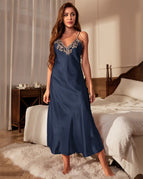 Navy Blue Nightgown / L